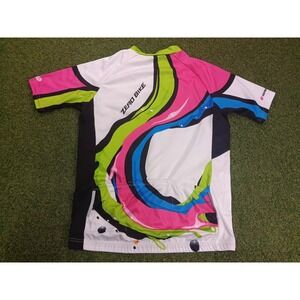Zero Bike Cycling Jersey  XL Multicolor Short Sleeve Racing Full‎ Zipper